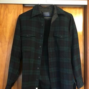 Vintage Pendleton Black Watch Tartan Overshirt